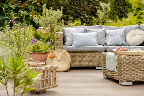 Garden Furniture Setup