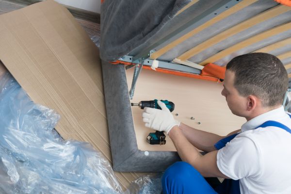 Couch Assembly in Crystal Lake